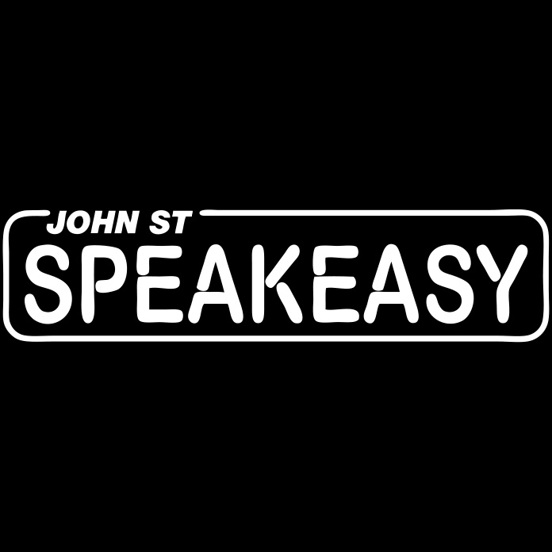 Logo reading John Street Speakeasy