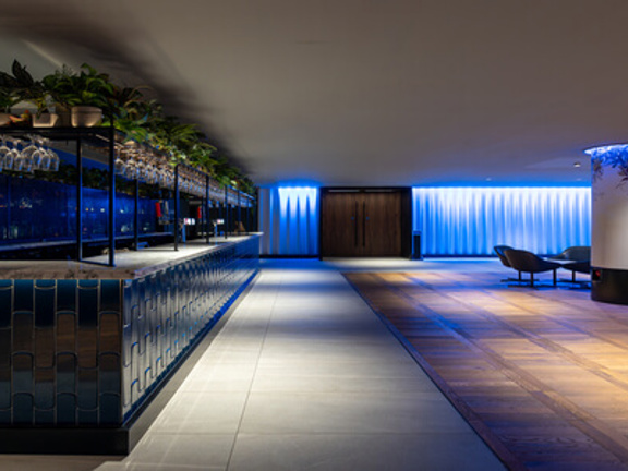 Large meeting room lobby at Radisson Blu hotel 