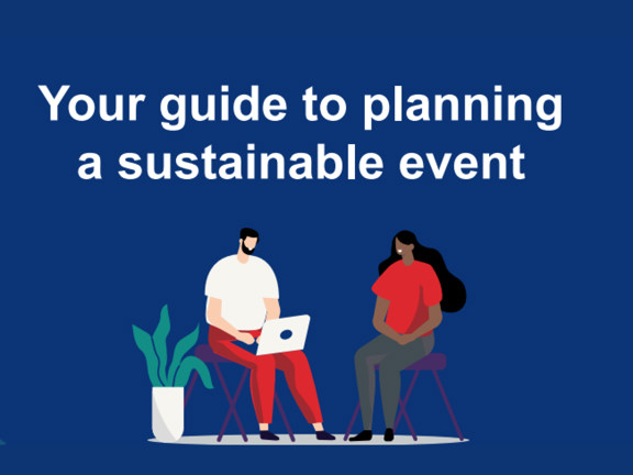 Preview of title page of Isla & VB guide to planning a sustainable event
